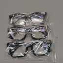 CCVOO +1.25 Oprah Style Reading Glasses for Women, Eyeglasses, Blue Light Readers for Women, Computer Eye Glasses, Cheaters (Black+Grey Leopard+Green)