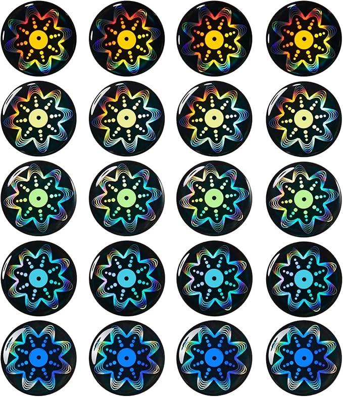 25 Pieces Cell Phone Blocker Protection Neutralizers Stickers for Smart Phones Tablets Laptops Computer WiFi Priner TV Electronic Devices Black