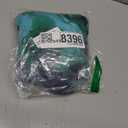 Floerns Women's Plus Size Cold Shoulder Short Sleeve Split Thigh Long Dress Blue and Green 1 XL