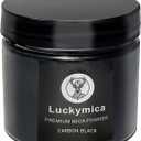 Mica Powder for Epoxy Resin, Premium Pearlescent Pigment Powder for Resin Art, Dye, Nail Polish, Paint, Candle Making, Soap Making, Bath Bombs, DIY Cosmetics - Carbon Black (50g / 1.76oz)