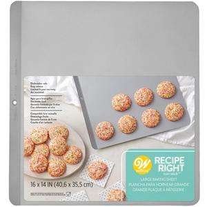 Wilton Recipe Right Stainless Steel Insulated Cookie Baking Sheet, 16 x 14-Inch