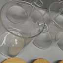 6 Pack Overnight Oats Containers with Lids and Spoons, 16oz Glass Jars with Bamboo Lids, Airtight Meal Prep Yogurt Containers for Breakfast, Parfait, Salad, Chia Pudding