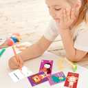 ATFUNSHOP Kids Valentine Gift Cards and Box 7.9", Animal Valentines Day Cards Holder Mailbox for Kids School Classroom Exchange (1 Box, 32 Valentine Cards, 1 Teacher Card)