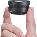 Docooler Bone Conduction Speaker, Mini Bone Conduction Portable Speaker, Small Speaker, Wireless Speaker Stereo Bass Sound Creative Portable Speaker, Built-in Mic Sound for Home,Outdoor (Black 2 Pack)