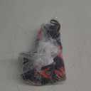 ZAFUL Womens 3pcs Swimsuit Floral Halter Triangle Bikini Top Tie Side Bottom with Long Sheer Cover Up Skirt (Medium, 2-black)