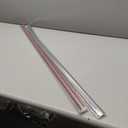 Polished Stainless Steel Chrome Window Sill Trims Compatible with Chevrolet Silverado 2019-2025 Exterior Accessory ABS 8ps(Stainless Steel,4Pcs/Set)