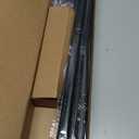 5/8 Diameter Curtain Rods 30-90 Inch, for 30-84 Inch Windows, Adjustable Splicing Black Curtain Rods for Windows with Brackets, Window Rod Long Small Curtains Rod
