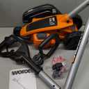 WORX WG896 12 Amp 7.5 Inch Electric Lawn Edger & Trencher, Orange and Black