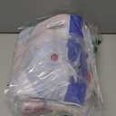 47.5" X 12" Inflatable Kiddie Pool, 2PACK American Flag Swimming Pool, 3 Ring Summer Swimming Pools for Toddler Kids Outdoor Garden Backyard Water Party, Age 3+