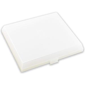 CalPalmy AP5609551 The Exact Replacement Compatible with 8 x 7 Bathroom Vent Fan Light Lens Cover Made from Heavy Duty Plastic, Right Angle (Upgraded Version)