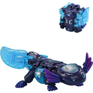 52TOYS BEASTBOX BB-63C Wandering Star Deformation Toys Action Figure, Converting Toys in Mecha and Cube, Perfect Birthday Party Gift for Teens and Adults, Based on Hexagonal Arowana (Blue) 52TOYS BEASTBOX BB-63C Wandering Star Deformation Toys Action Figure, Converting Toys in Mecha and Cube, Perfect Birthday Party Gift for Teens and Adults, Based on Hexagonal Arowana (Blue)