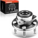 A-Premium Front or Rear Wheel Bearing and Hub Assembly with 5-Lug Compatible with Chevrolet Impala 2018-2019, Camaro 2010-2015, Cadillac CTS 2008-2014 & 2018, XTS 2018