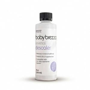 Baby Brezza Descaler 8 oz. Made in USA. Universal Descaling Solution for Baby Brezza and other baby appliances. Removes mineral build-up and extends your machines lifespan