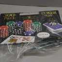 Spin Master Games, Cardinal Classics, 300-Piece Poker Set with Aluminum Carrying Case & Professional Weight Chips & Poker Dice, for Ages 8+