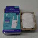 TP-Link AC1200 WiFi Extender, 2025 Wirecutter Best WiFi Extender, 1.2Gbps Home Signal Booster, Dual Band 5GHz/2.4GHz, Up to 1600 Sq.ft and 32 Devices, EasyMesh Compatible, One Ethernet Port (RE315)