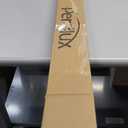 Persilux Cream Light Filtering Cordless Roller Shades for Windows (39" W x 72" H) Natural Woven Polyester Fabric Thermal Insulation Roller Blinds for Windows, Home, Doors, Kitchen