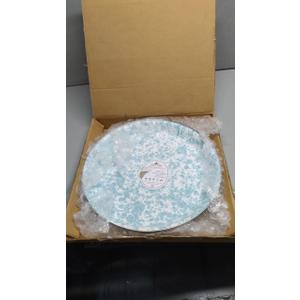 Golden Rabbit Enamelware - 15.5" Medium Tray (Sea Glass Swirl)