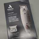 Andis 04780 Professional T-Outliner Beard & Hair Trimmer for Men with Carbon Steel T-Blade, Bump Free Technology  Corded Electric Beard Trimmer, GTO, Grey