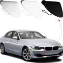 Front Bumper Tow Hook Cover Towing Eye Cap Fit for BMW F30 F31 3 Series 320i 328i 335i 2012 2013 2014 2015 51117293116 (Silver, Right Passenger Side)