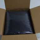 Deep Pocket Twin Sheets Set for Kids Air Mattress - Extra Deep Pocket Twin Sheet Sets - 3Pcs Side Storage Pocket Fitted Sheet & Pillowcases Easily Fits 16in to 24in Pillow Top Bed Mattress (Black)