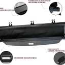 Cargo Cover Compatible with 2022 2023 2024 2025 2026 Mitsubishi Outlander Trunk Cover Retractable Rear Trunk Security Cover Outlander Accessories Shielding Shade Privacy Screen Cover