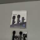 Microphone Wirelessbluetooth Mini Live Streaming Wireless Lavalier Microphone - Noise Reduction, Compatible with Multiple Devices (Type-c+Apple Adapter)
