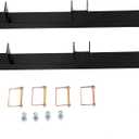 2 Place Weeder Trimmer Weed-Eater Edgers Gas Racks Holders Hold Two Open Landscape Trailer