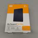WD 2TB My Passport for Mac, Navy, Portable External Hard Drive with backup software and password protection, USB 3.1/USB 3.0 compatible - WDBA2D0020BBL-WESN