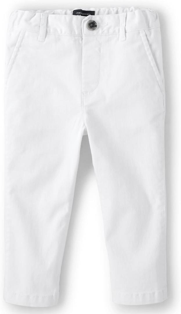 The Children's Place Toddler Boys Chino Pants, Simply White