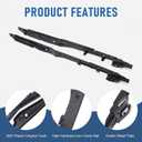 Sunroof Track Assembly Repair Kit Compatible with 2015-2020 Ford F150 2017-2019 Ford F250 F350 F450 Replace# FL3Z-1651071-A, FL3Z-1651071-B