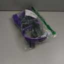 Multifunction Tension Rope, 6-Tube Elastic Yoga Pedal Puller Resistance Band, Natural Latex Tension Rope Fitness Equipment, for Abdomen/Waist/Arm/Leg Stretching Slimming Training (Purple)