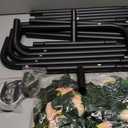 Welcome Sign for Wedding, Adjustable Gold/Black/White Sign Stand, Indoor/Outdoor Easel Display Poster Stand (Black)