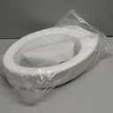 Carex Toilet Seat Riser, Elongated Raised Toilet Seat Adds 3.5 inches to Toilet Height, for Assistance Bending or Sitting, 300 Pound Weight Capacity Toilet Riser