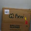 FXW Rollick Dog Playpen for Yard, RV Camping, 24 inch 6 Panels for Puppy and Small DogsPatented