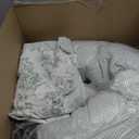 Laura Ashley - Queen Comforter Set, Soft & Reversible Cotton Bedding with a Lightweight Feel for Year Round Comfort, 3 Piece Bed Set with Matching Pillowcases (Walled Garden Green)