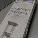Dynarex Adjustable Aluminum Crutches, Child