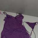 Avidlove Womens Lingerie Nightgowns for Women Soft Sexy Ruched Babydoll Lingerie (Medium, Purple)