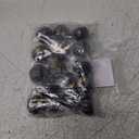 Yaomiao 16 Pcs Halloween Card Holders Halloween Pumpkin Place Card Holders Mini Table Number Holders for Wedding Fall Thanksgiving Autumn Party Photo Picture Table Decorations (Black)