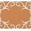 gasaré, Extra Thick, Cork Board for Walls, Bulletin Board, Pin Board, Decorative, Solid Frame, Install Horizontal or Vertical, for Home and Office, Push Pins Included, 23 x 13 Inches, White