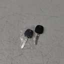 MechanMagic 4D-67 TOY44D-PT Transponder Ignition Key Replacement Fits for 2003+ Toyota 4Runner Camry Corolla Highlander Rav4 Sienna Tacoma Tundra Scion XB, Locksmith Required (Set of 2)