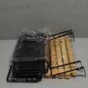 Magnetic Shelf for Fridge with Wood Lid: 2 Pack Fruit Potato and Onion Storage Bin - Magnetic Spice Rack for Refrigerator & Kitchen Counter - Pantry Organizers and Storage