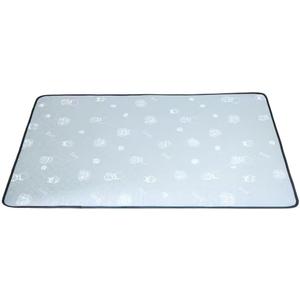 2 Packs Extra Large Reusable Dog Mat for Floor,Washable Pee Pads for Dogs and Cats,Puppy Playpen Mat for Incontinence,Grey 59"x35"