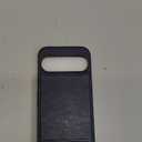 for Google Pixel 9/9 Pro Leather Case Slim Leather Phone Cover [Protective Slim with Kickstand] Bumper Shockproof Protective Leather Case[ Compatible with Google Pixel 9/9 Pro] (Black)