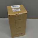 Beige Touch Lamp for Bedroom with USB - 3 Way Dimmable Table Lamp for Nightstand, Small Lamp with Black Charging Station for Desk Dorm, Office, Nursery (14" Touch Control)