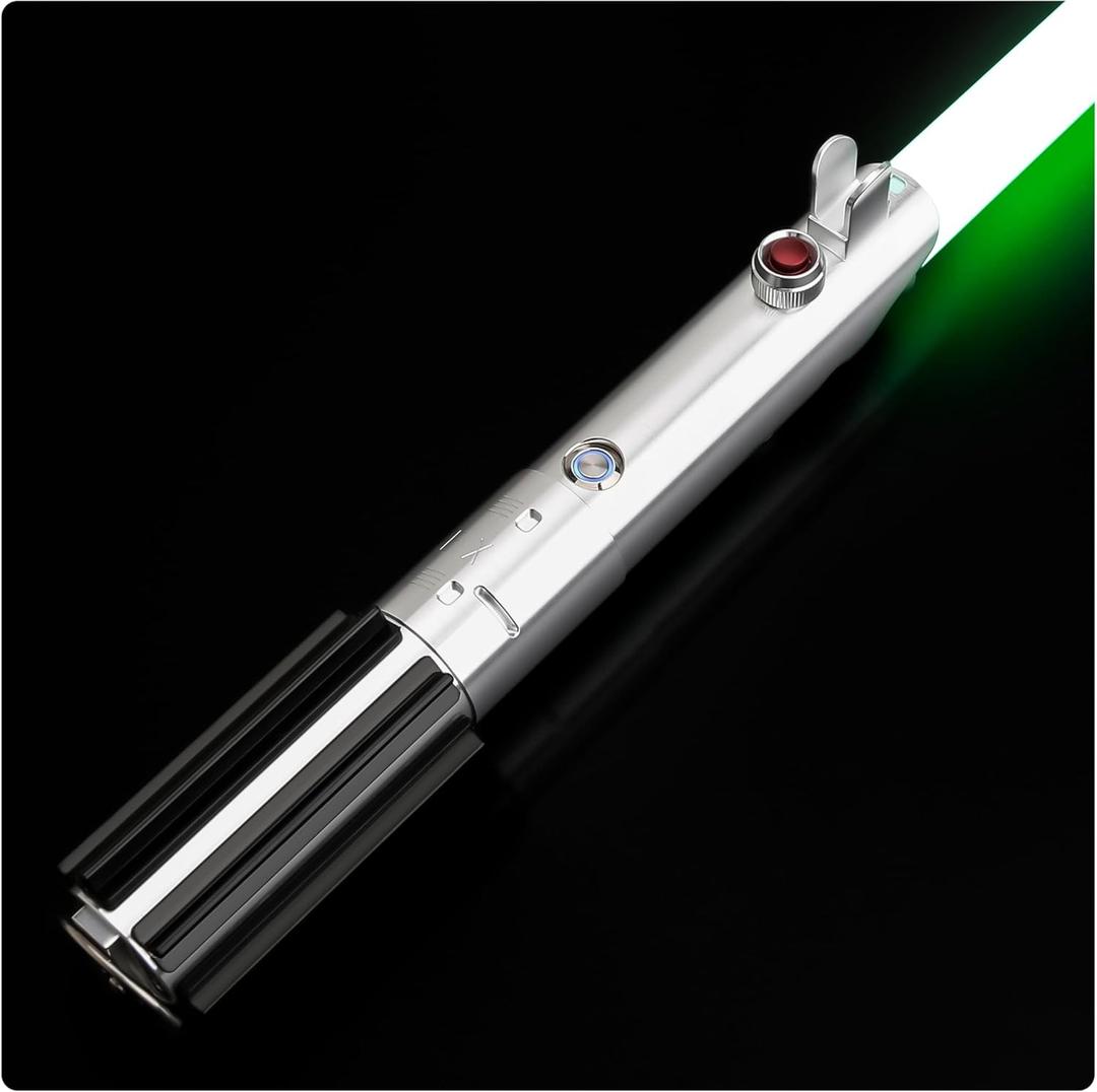 Lorsaberus Light Saber for Adults Force FX Light Saber with 12 RGB Colors Dueling Light Sabers for Kids Motion Control 16 Sound Fonts with Metal Hilts Smooth Swing Light Sabers for Cosplay Gifts