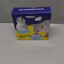 Slow Feeder cat Bowl, Interactive Licking Bowl for Wet & Liquid Food, Cat Puzzle Feeder, Non-Slip Cat Food Bowl for Slow Eating, Anxiety Relief Cat Slow Feeder Bowl White Ball