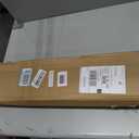 LazBlinds No Drill Cordless Roman Shades, 34" W x 64" H, Dark Grey