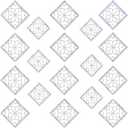18 pcs Window Decals for Bird Strikes - Anti-Collision Window Decals to Save Birds from Window Collisions,Non Adhesive Reusable Vinyl Rainbow Window Stickers