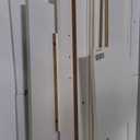 VASAGLE Bathroom Storage Cabinet, with 2 Doors, 31.5" H, Cloud White, Size: 11.8"D x 29.5"W x 31.5"H