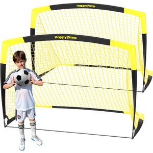 Soccer Goal Pop Up Foldable Soccer Net for Backyard 7x5FT,5x3.6FT,4x3FT,3x2.2FT